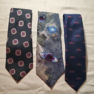 3 Brand New Handmade Men's Neck Ties